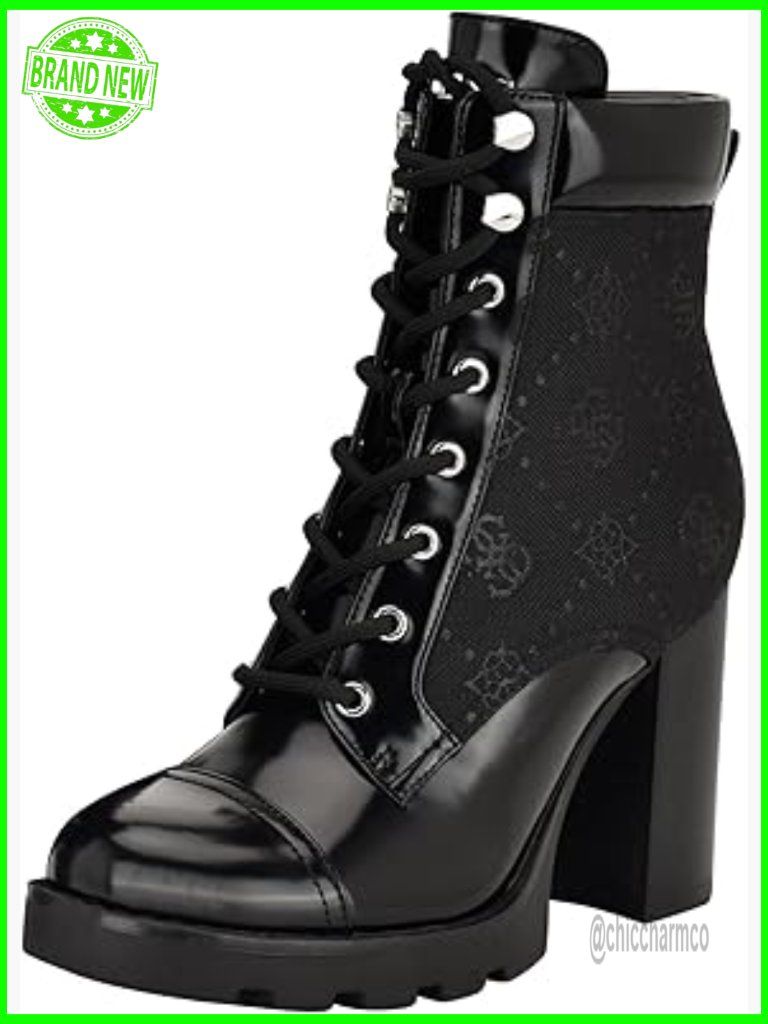 Tailored Lace-Up Block Heel Ankle Bootie
